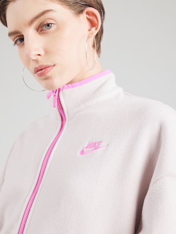 Nike Sportswear Флисовая куртка 'Club Fleece' в Ярко-розовый