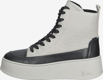 Bottines à lacets BRONX en blanc