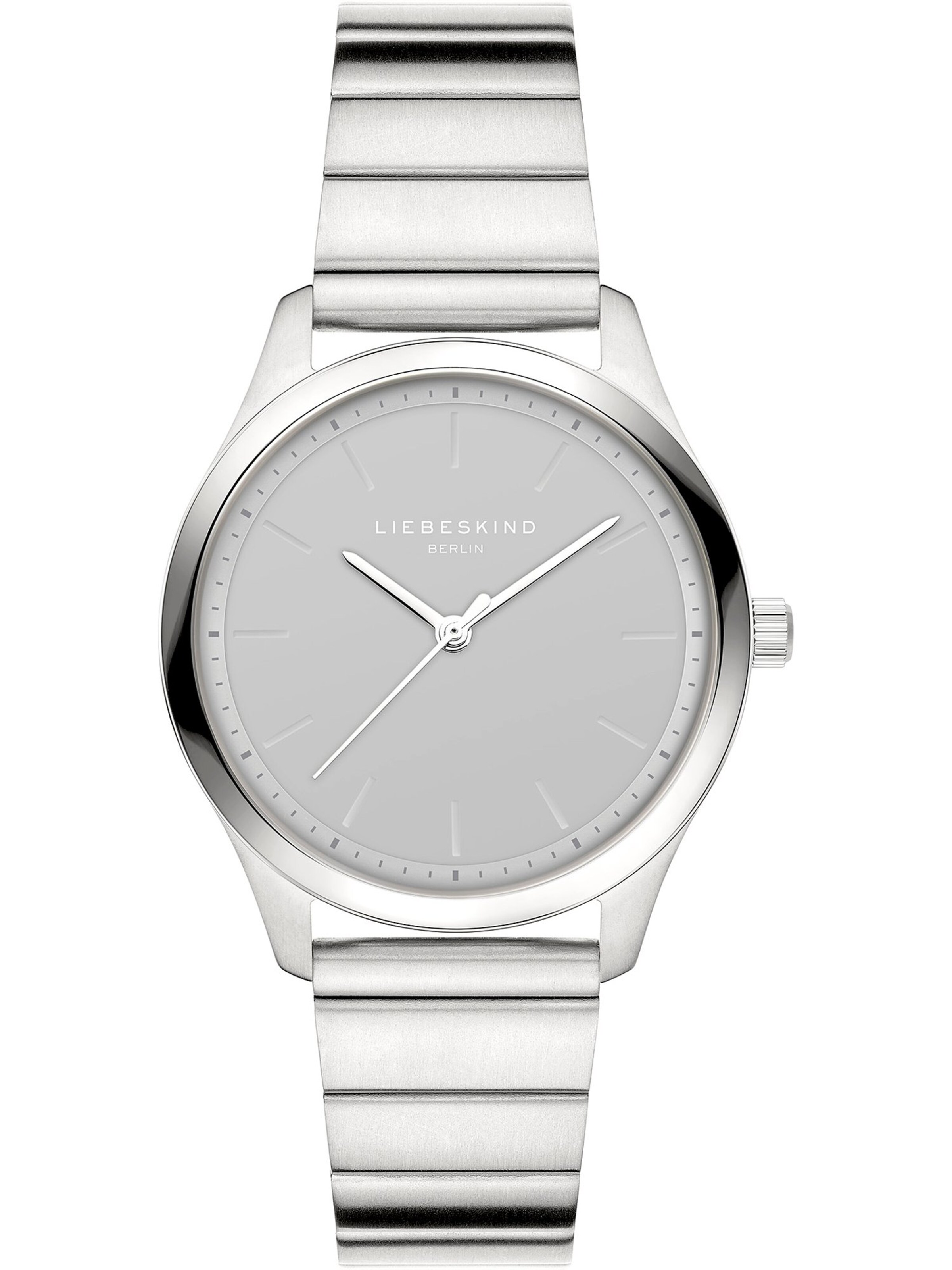 Liebeskind Berlin Analoog horloge in Zilver: voorkant