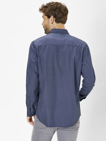 PADDOCKS Regular fit Button Up Shirt in Blue