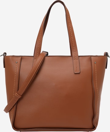 TOM TAILOR Shopper 'Jacky' in Brown: front