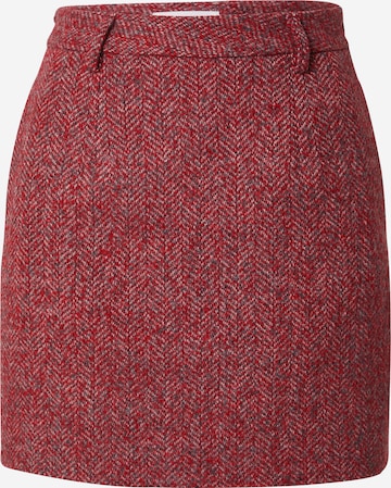 ABOUT YOU x Iconic by Tatiana Kucharova - Falda en rojo: frente