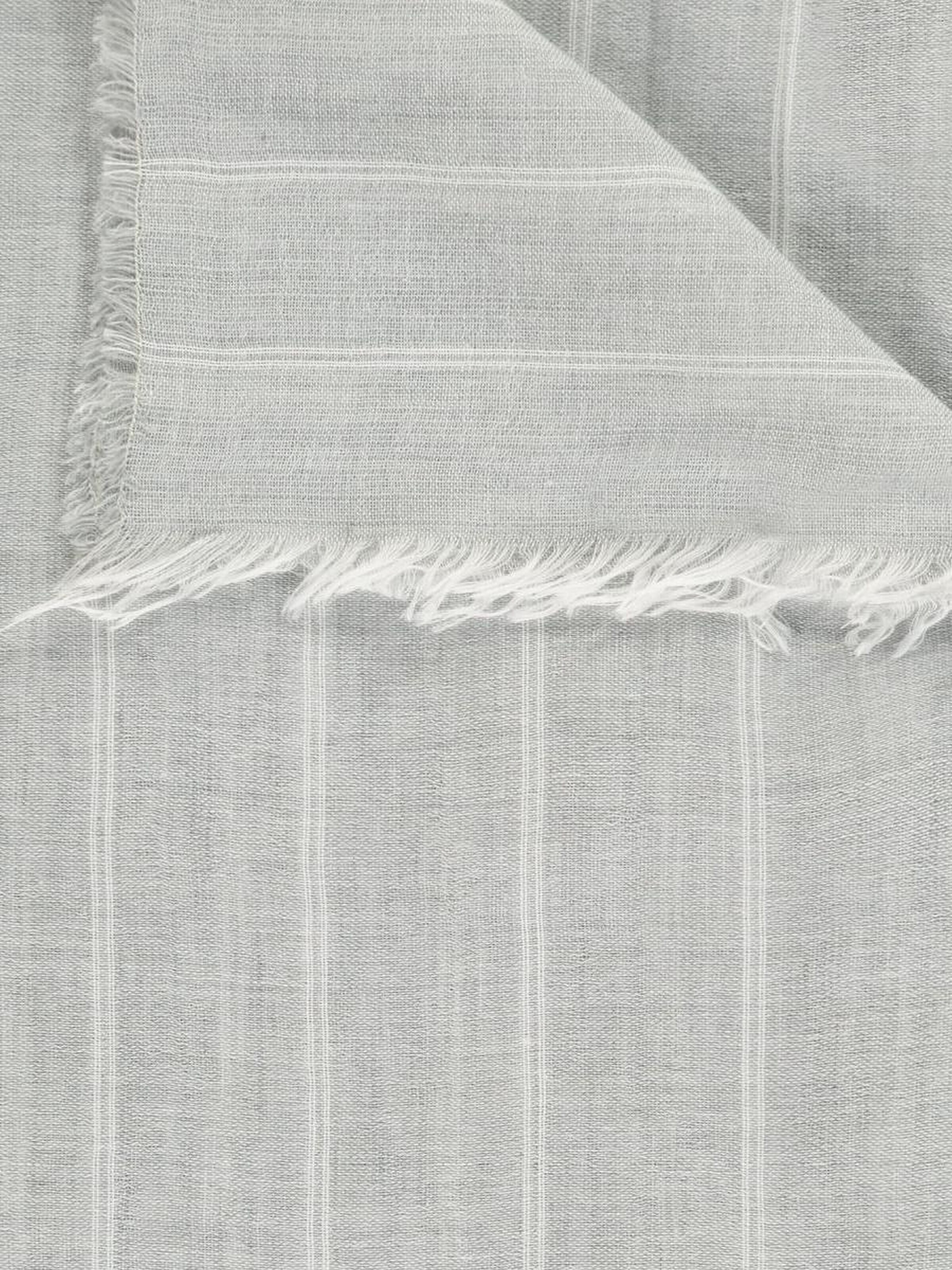 Passigatti Wrap 'Schal Herren gestreift' in Grey