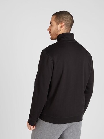 BOSS Zip-Up Hoodie 'Zestart' in Black