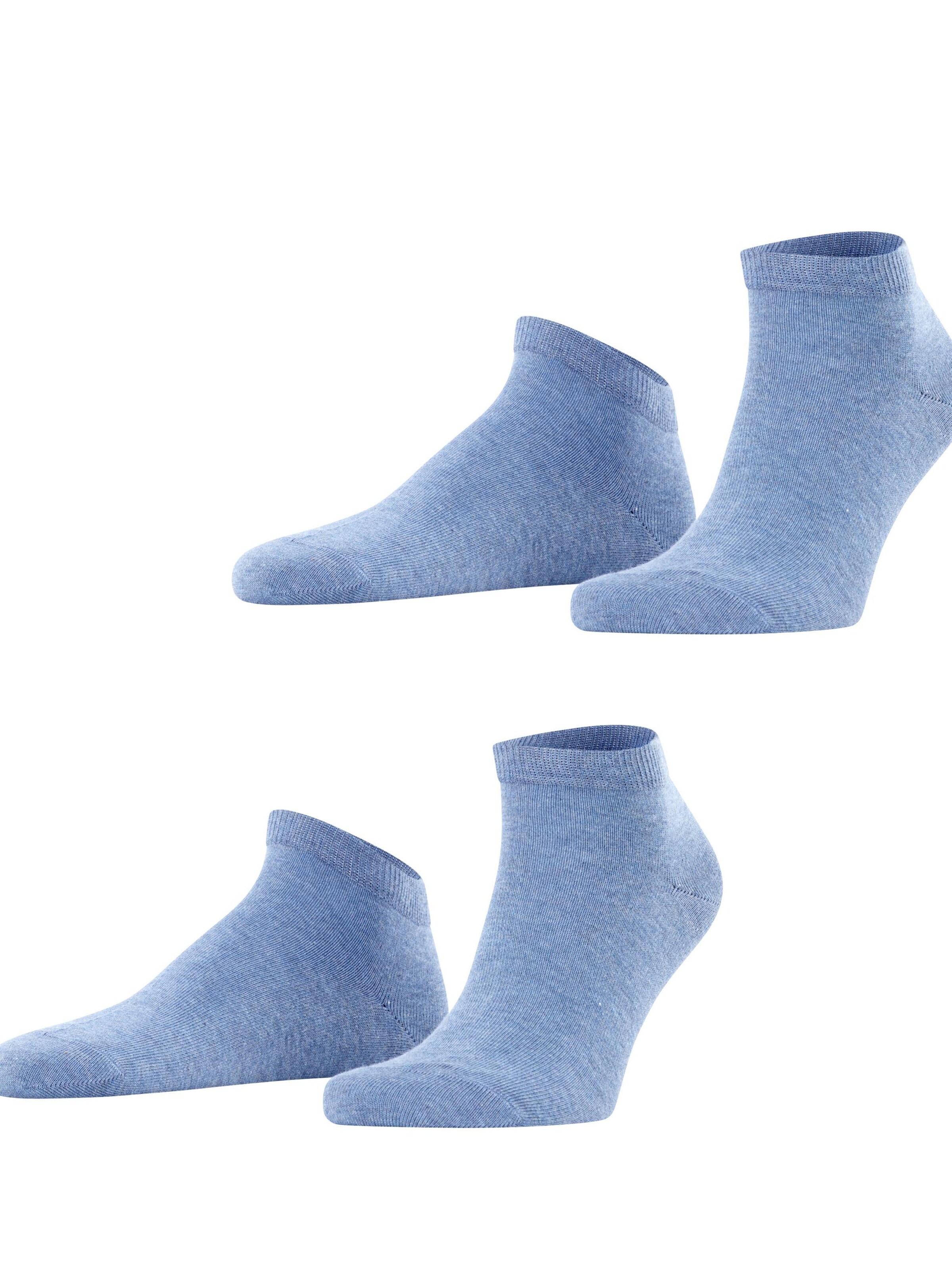 FALKE Socks 'Happy 2-Pack' in Blue: front