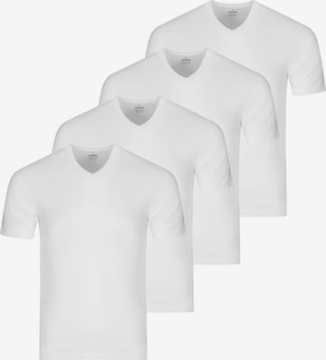 Ragman Undershirt 'Basic' in White: front