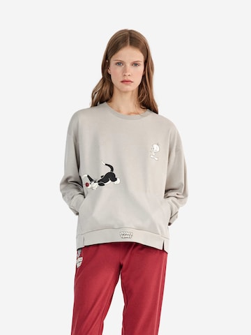 Gisela - Pijama 'Looney Tunes' en gris