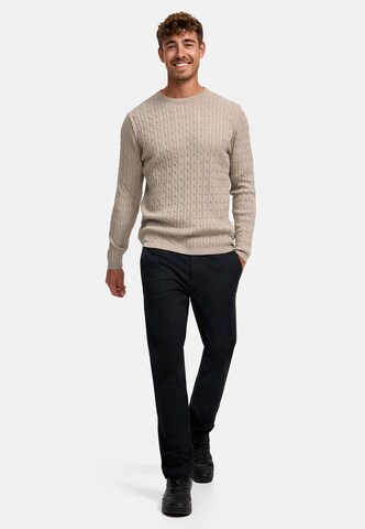 Kronstadt Pullover 'Cable' in Beige