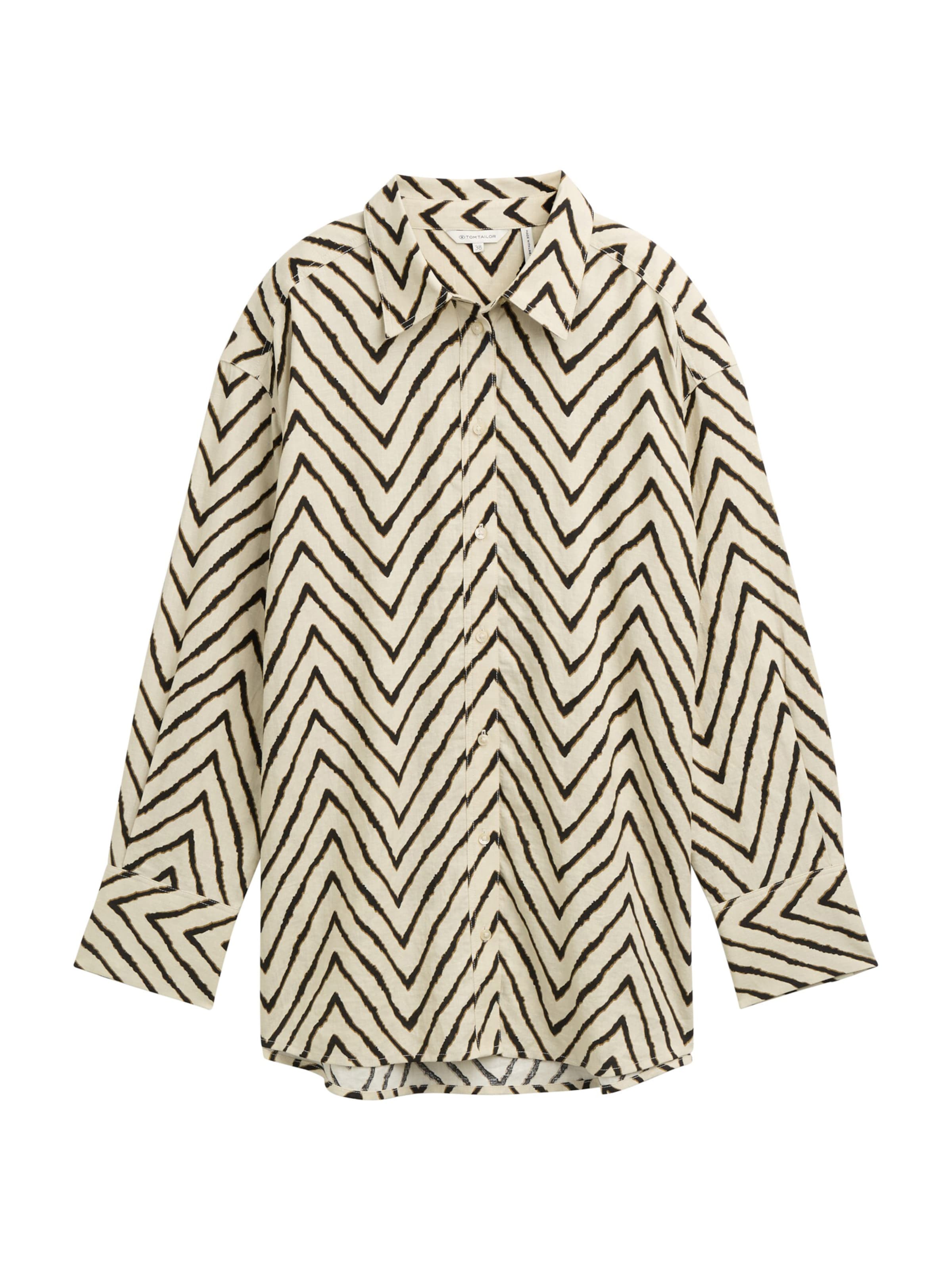 TOM TAILOR Μπλούζα σε μπεζ: μπροστά