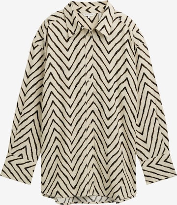 TOM TAILOR Blouse in Beige: front