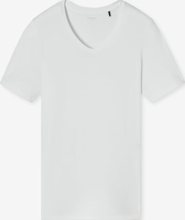 SCHIESSER Shirt ' Premium Modal ' in Wit: voorkant