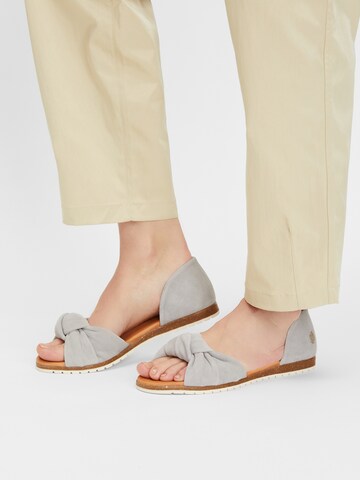 Apple of Eden Sandals in Grey: front