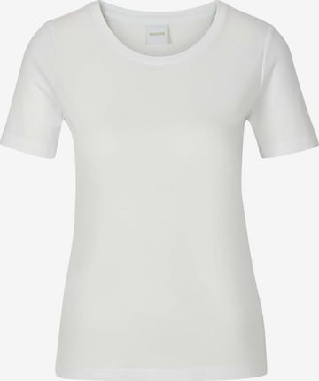 T-shirt MADELEINE en blanc : devant