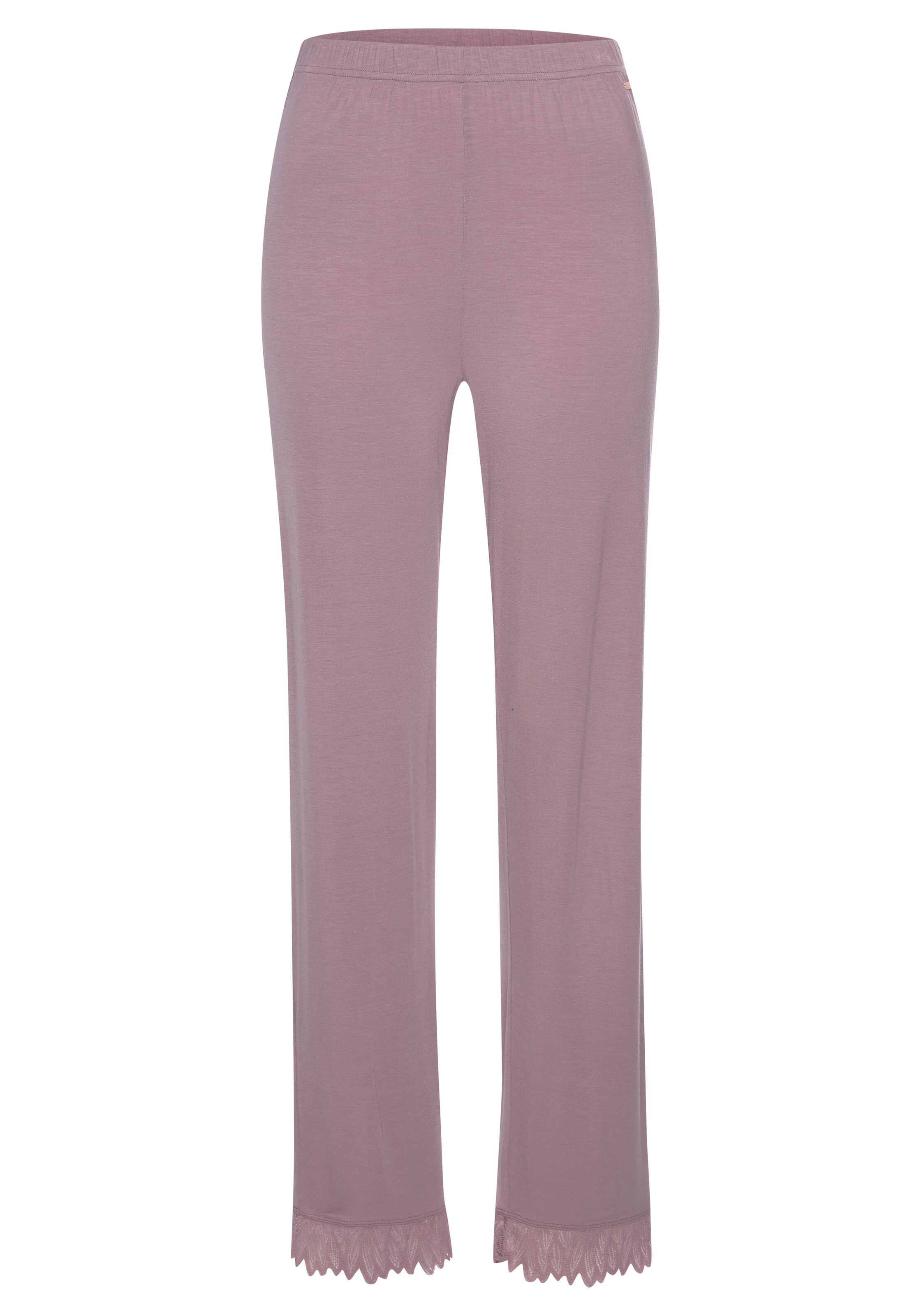 LASCANA Pyjamahose in Lila: Vorderseite