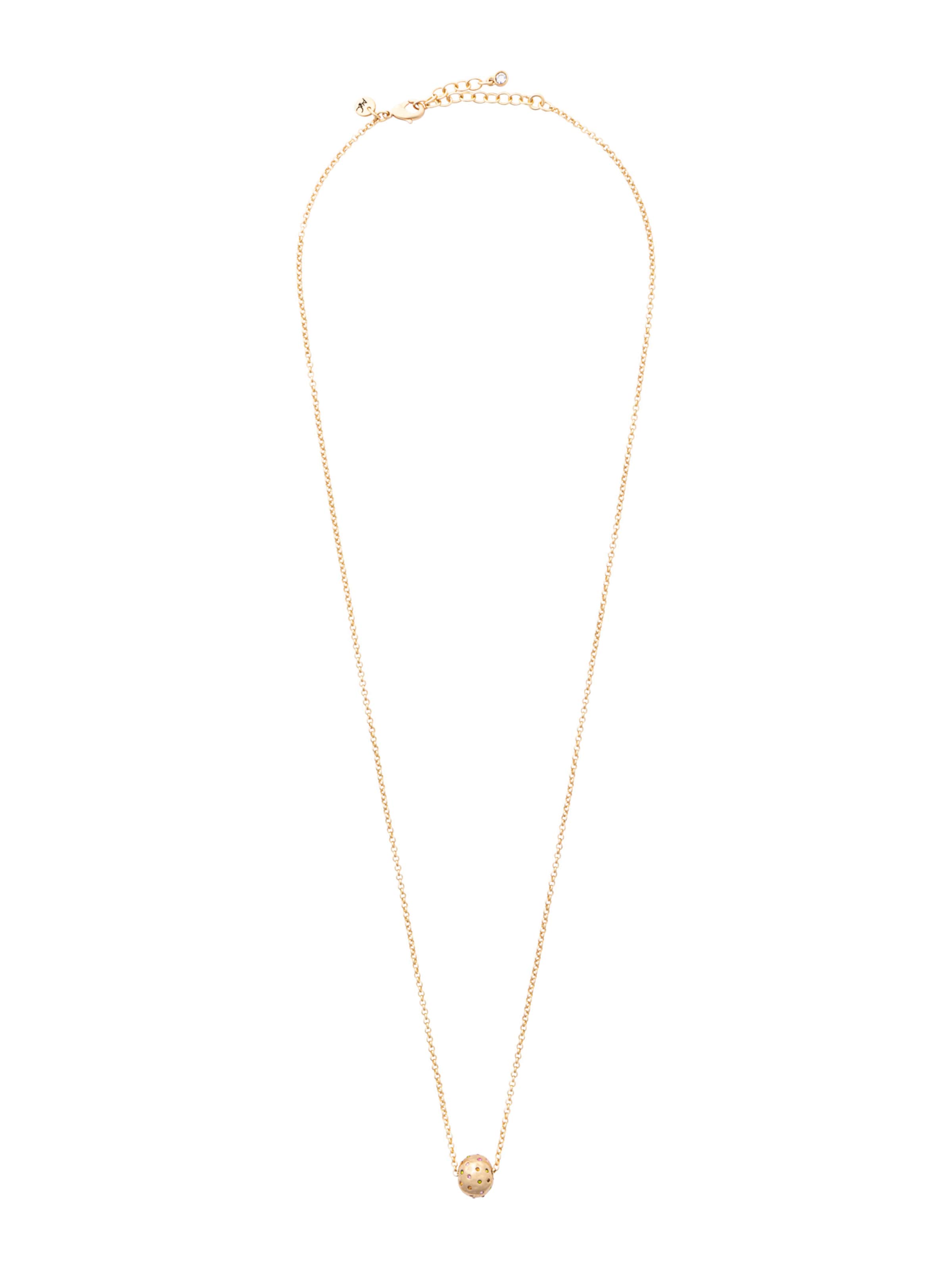 A&C Oslo – Nordic Design Jewellery Ketting 'Shimmer G' in Goud: voorkant