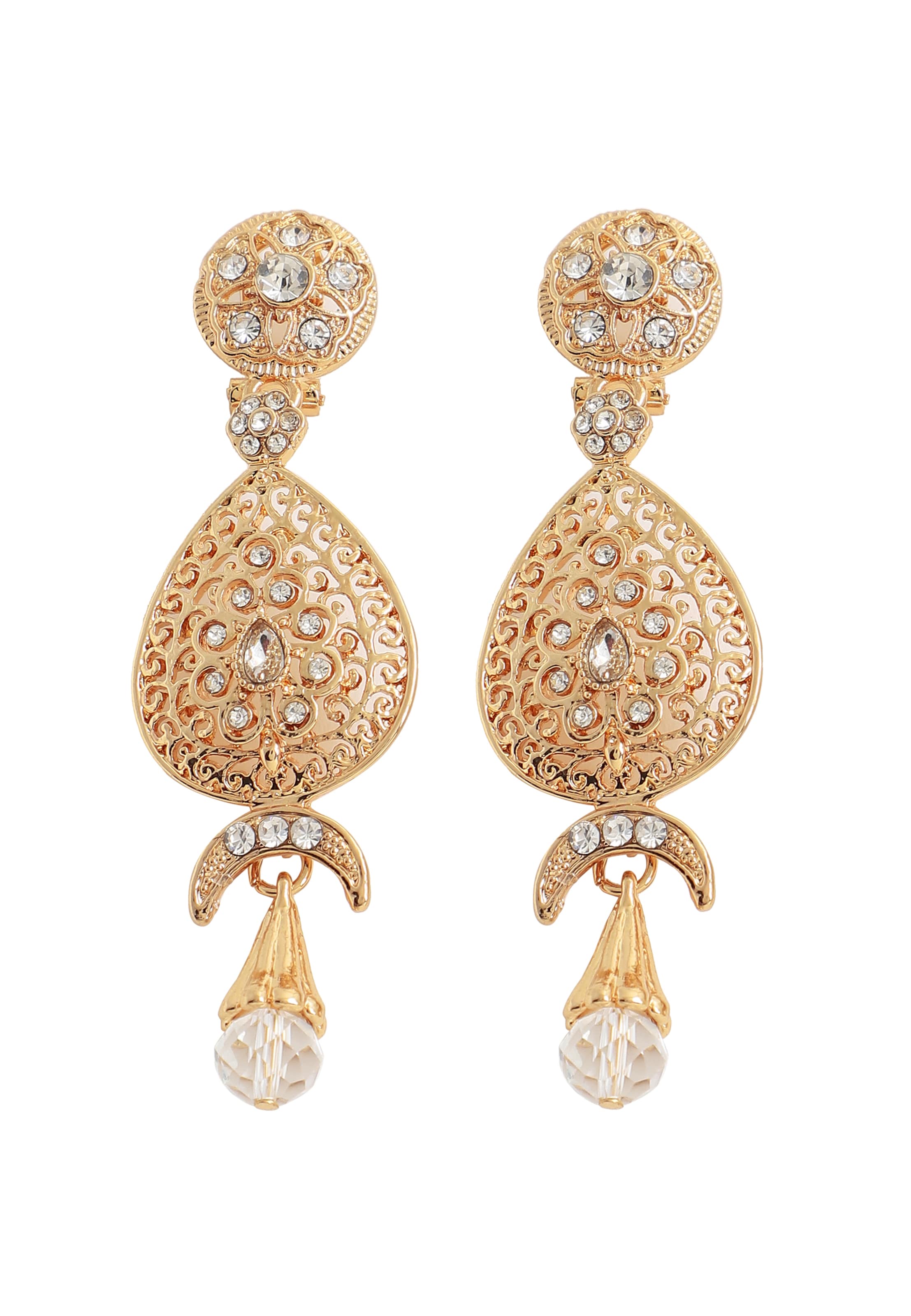 SOHI Серьги 'Joisse' в Золотой: спереди