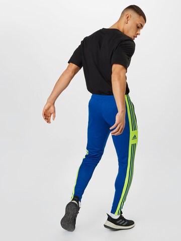 ADIDAS PERFORMANCE Slimfit Športne hlače 'Squadra 21' | modra barva