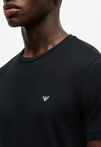 juoda Emporio Armani Trumpa pižama
