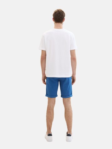TOM TAILOR Slimfit Chino in Blauw