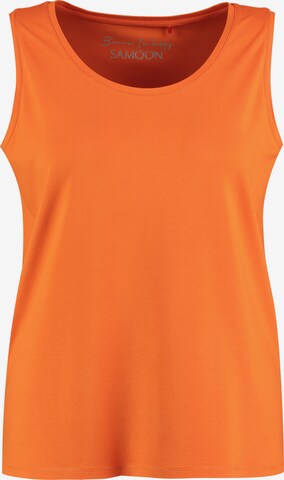 SAMOON Top – oranžová: přední strana