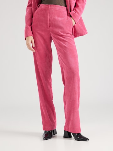 PATRIZIA PEPE Zvonové kalhoty Kalhoty – pink: přední strana