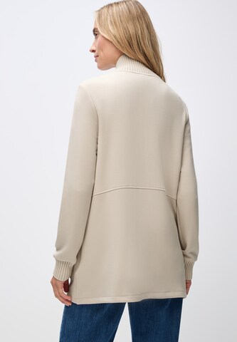 STREET ONE Sweatjacke in Beige