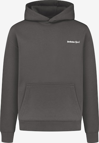 Smilodox Sweatshirt 'Fortes' in Grau: Vorderseite