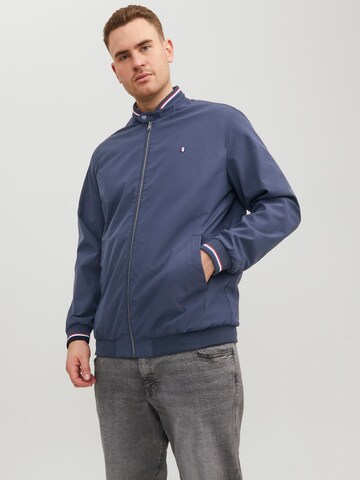 JACK & JONES Tussenjas 'Brandoo' in Blauw: voorkant