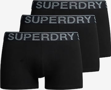 Superdry & Co Boxer shorts in Black: front
