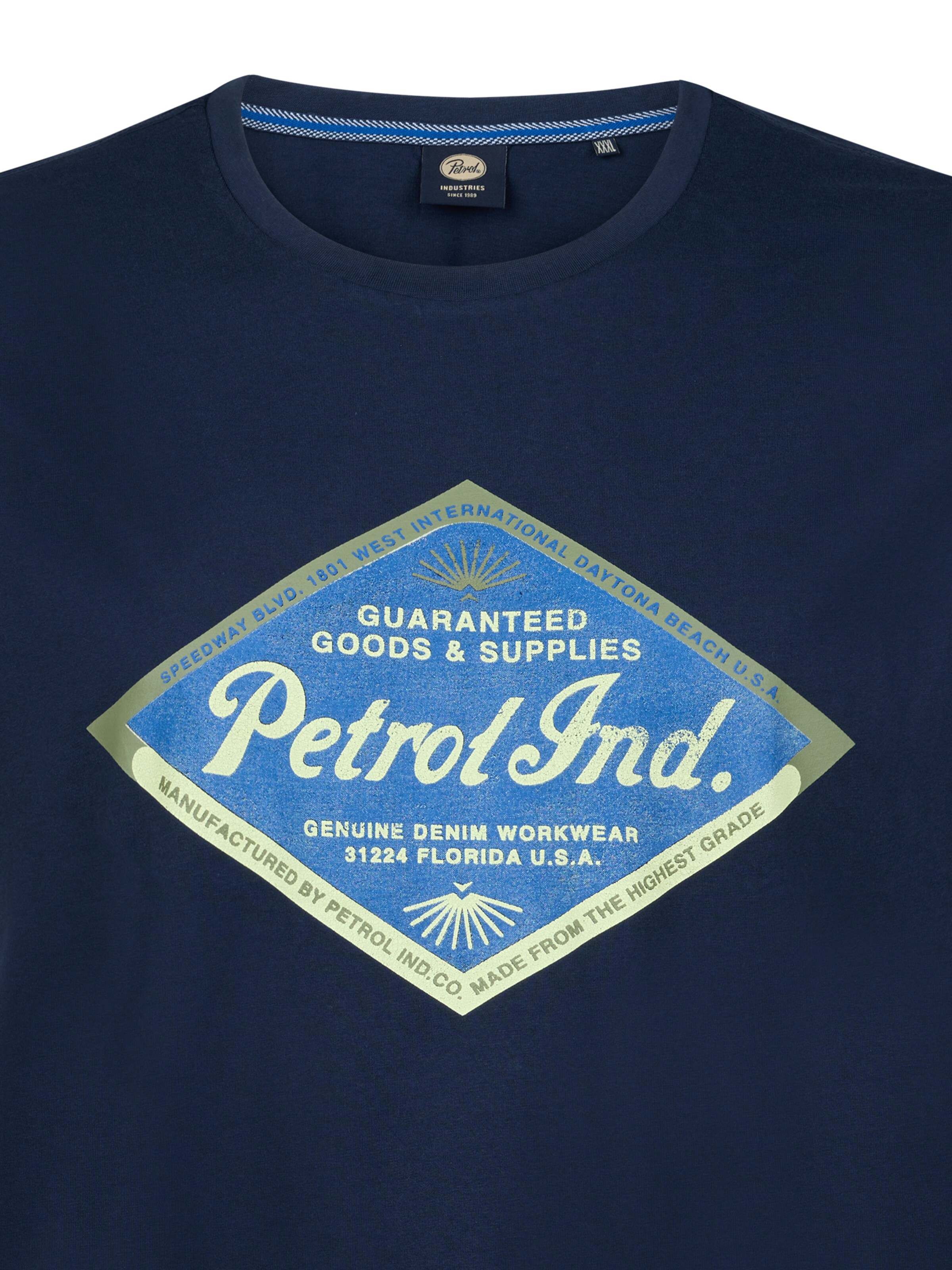 Petrol Industries Bluser & t-shirts 'Vista' i blå
