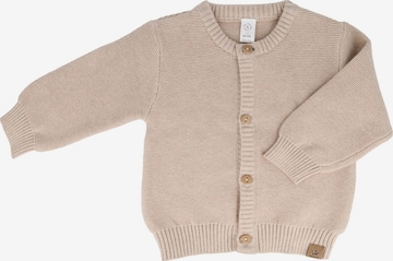 MAXIMO Strickjacke 'GOTS BABY-Strickjacke, Knöpfe' in Beige: Vorderseite