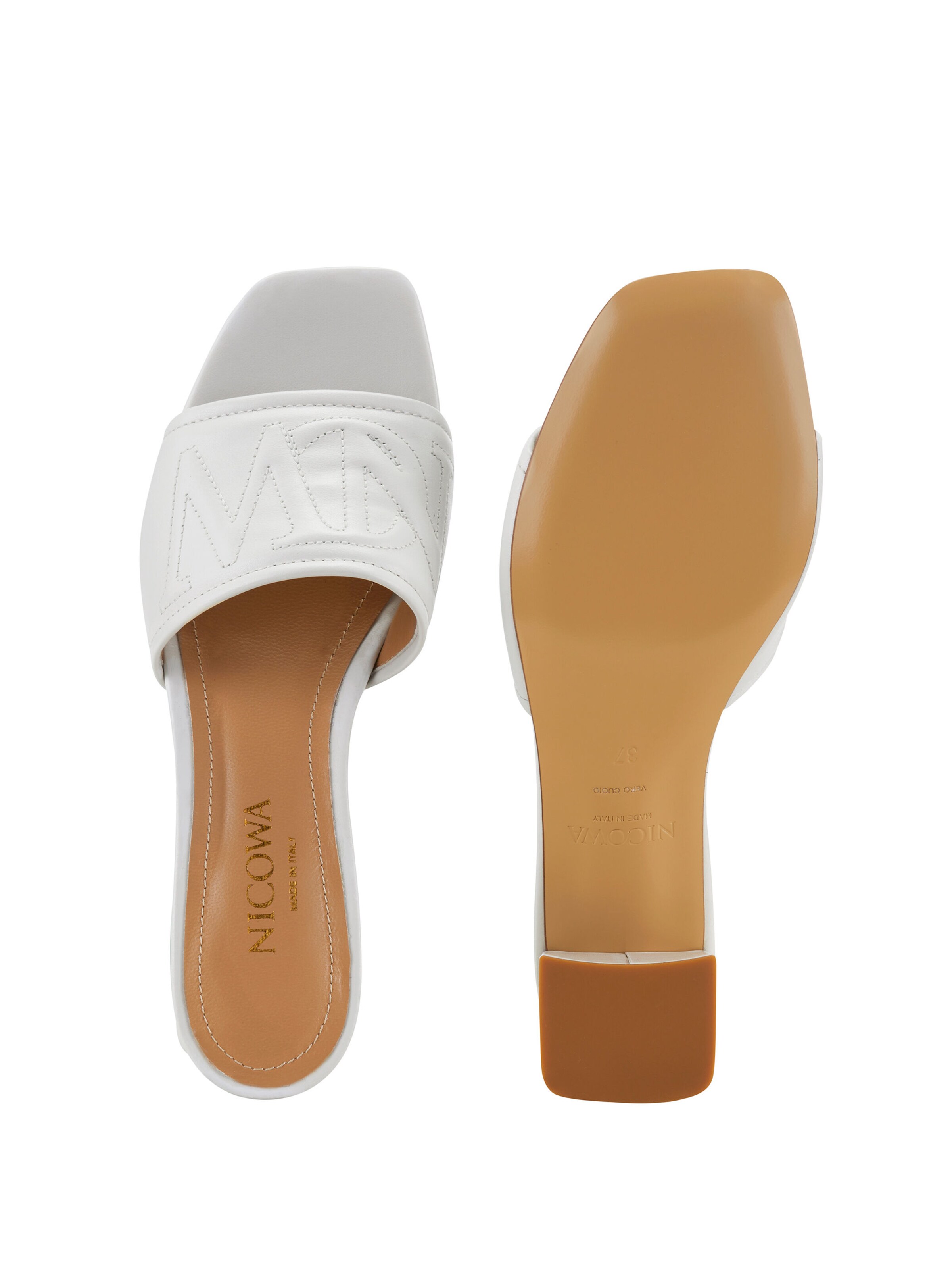 Nicowa Strap Sandals 'Capulio' in Beige