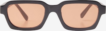 Bershka Sunglasses in Orange: front