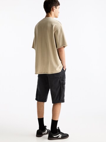 Pull&Bear Regular Cargobroek in Grijs