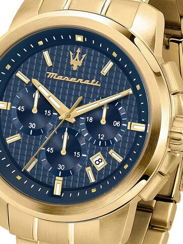 Maserati Analoog horloge in Goud