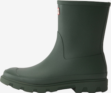 Stivale di gomma di HUNTER in verde: frontale