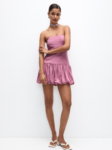 Pull&Bear Sommerkjole i pink