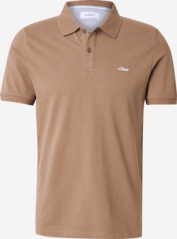 s.Oliver Shirt in Braun: Vorderseite