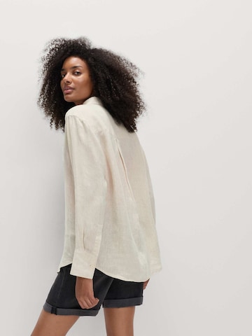 Chemisier Marks & Spencer en blanc : devant