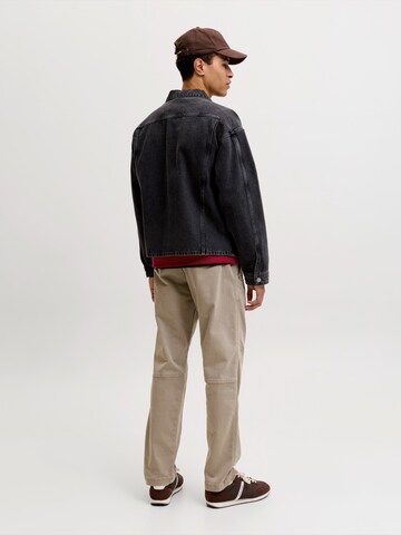 JACK & JONES Loosefit Broek 'JPSTKane Dover' in Beige