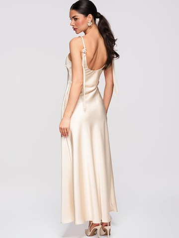 Ombre Abendkleid‌‌‌‌‌‌‌‌ in Beige