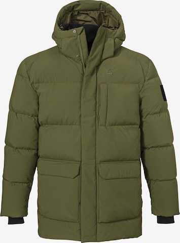 Schöffel Outdoor jacket in Green: front
