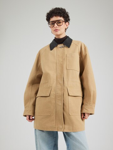 TOPSHOP Between-Season Jacket 'POSIE' in Beige: front