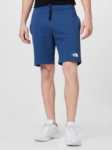 Regular Pantalon THE NORTH FACE en bleu : devant