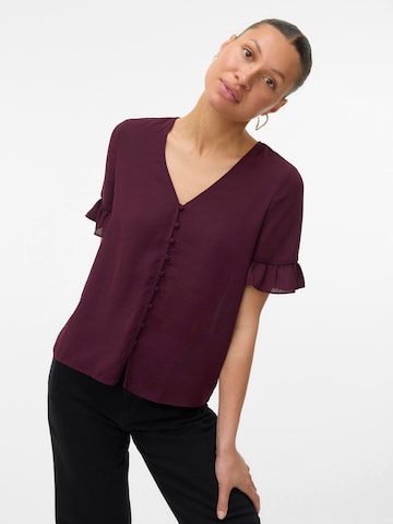 VERO MODA Bluse in Rot: Vorderseite