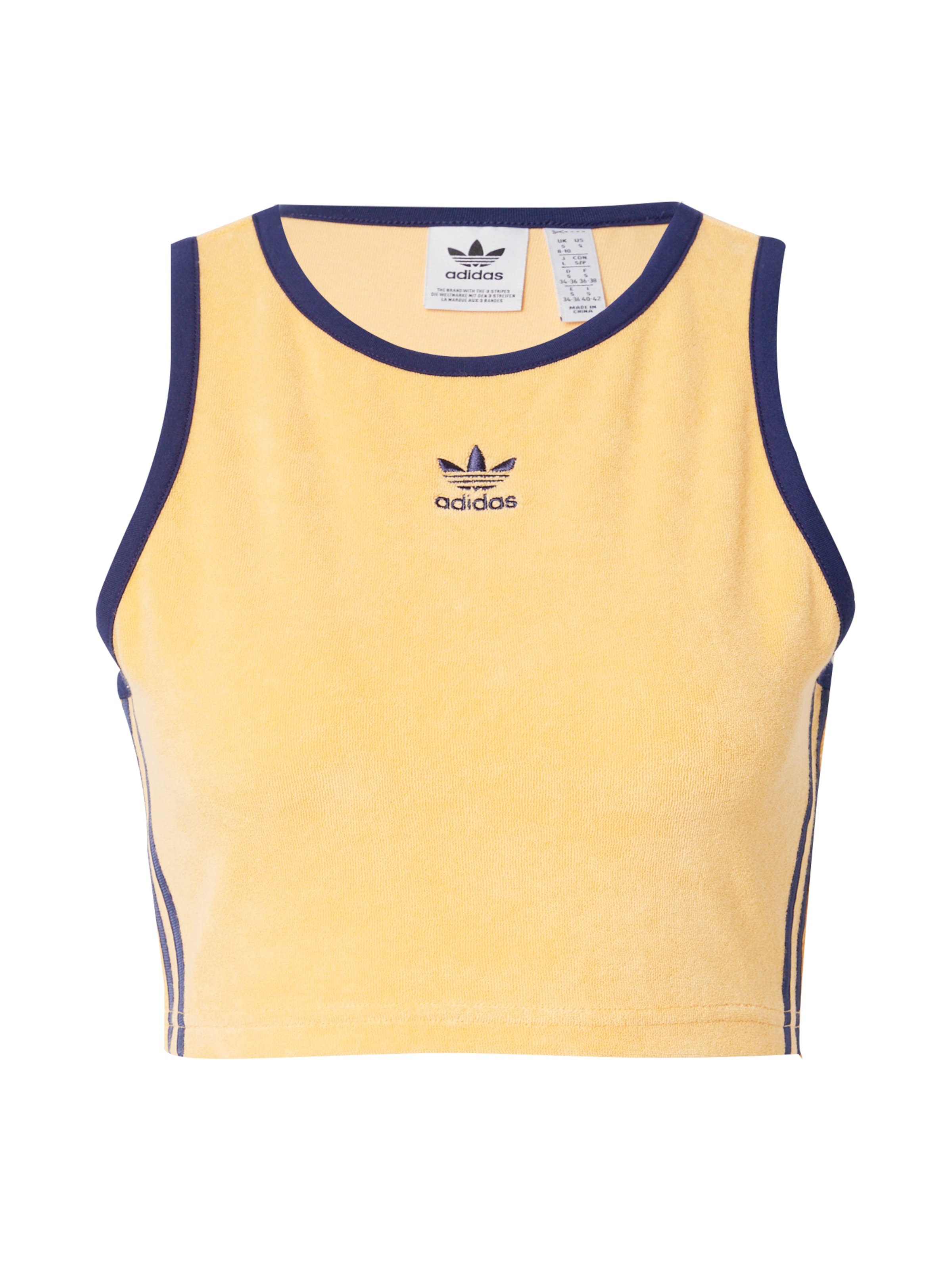 Top di ADIDAS ORIGINALS in arancione: frontale