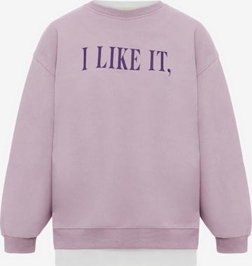 HOMEBASE Sweatshirt i lila: framsida