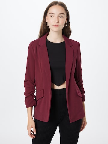 Blazer 'Carolina' ONLY en rouge : devant