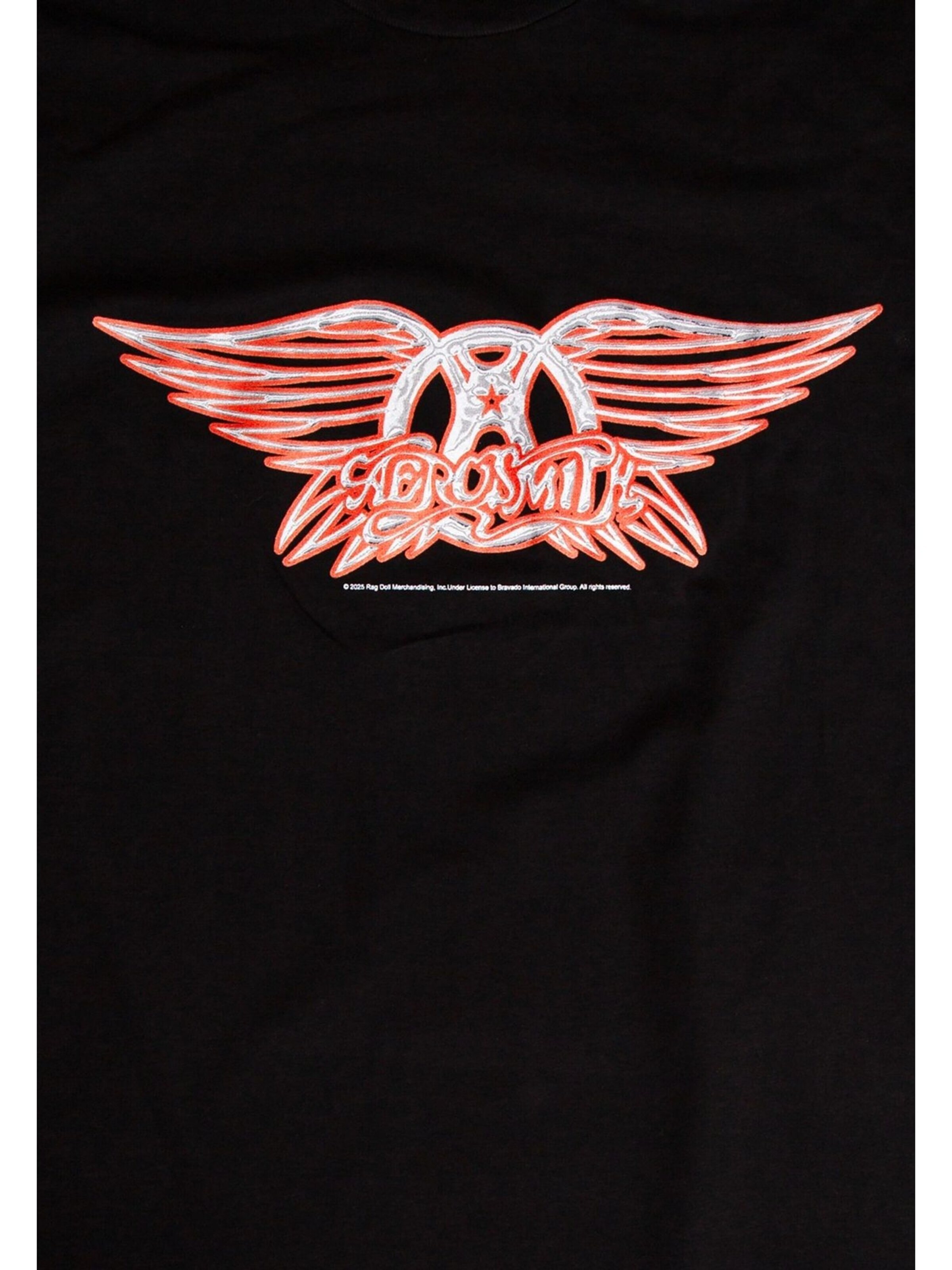Aerosmith - Camiseta 'Aerosmith Logo T-Shirt' en negro