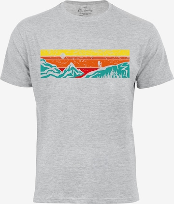 T-Shirt Cotton Prime en gris : devant